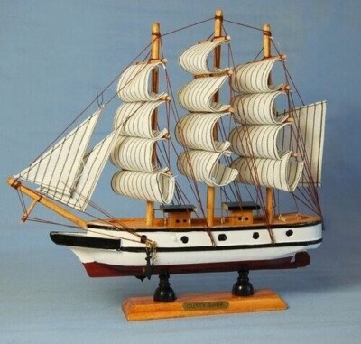 Cutty Sark Tee Clipper Replik Piratenschiff Ornament 15,5 cm Maritim Dekor 7589