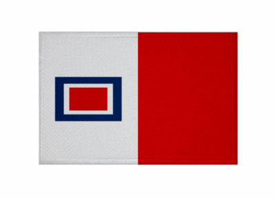 Aufnäher Hayward City (Wisconsin) Fahne Flagge Patch 9 x 6 cm