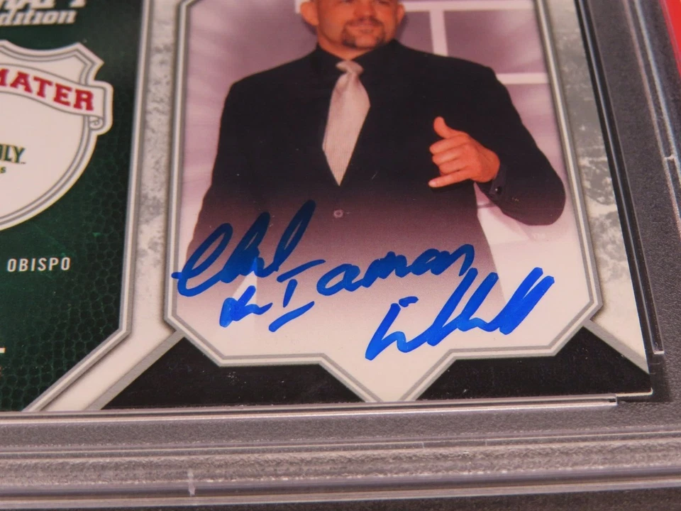 Chuck Liddell Signed 2009-10 Upper Deck Draft Edition Card #AM-CL PSA/DNA COA - Image 3 of 4