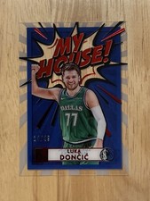 2020-21 Panini Clearly Donruss Luka Doncic My House! Red Parallel /49 Mavericks!