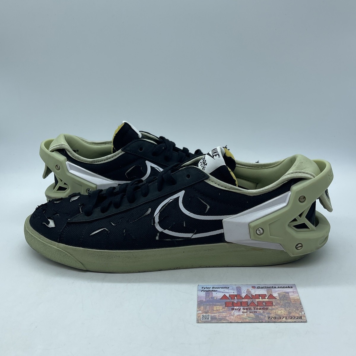 Acronym Nike Blazer Low Acrnm Shoes 3d Print Nike Acrnm Shoes