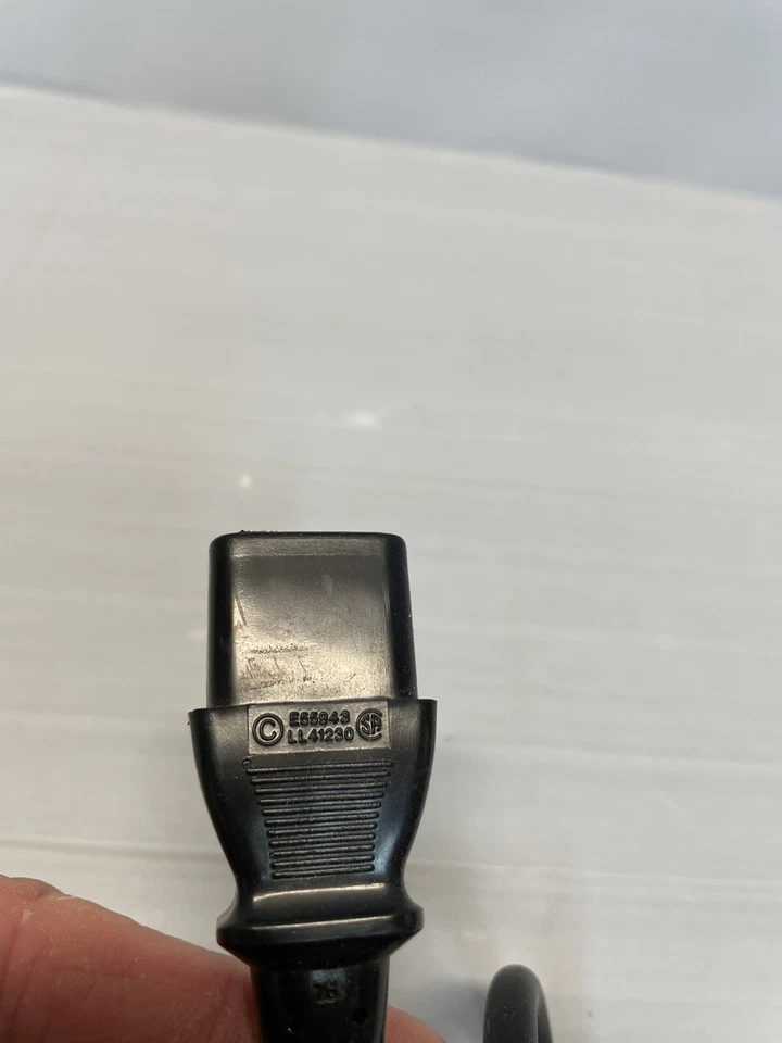 I-Sheng E88265-c VW-1 CSA LL81924 SVT Black Monitor PC Power Cable Cord 6' black - Image 4 of 4