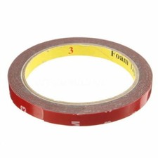 5 x Auto Truck Car Acrylic Foam Double Sided Attachment Tape Adhesive 3m x 10mm