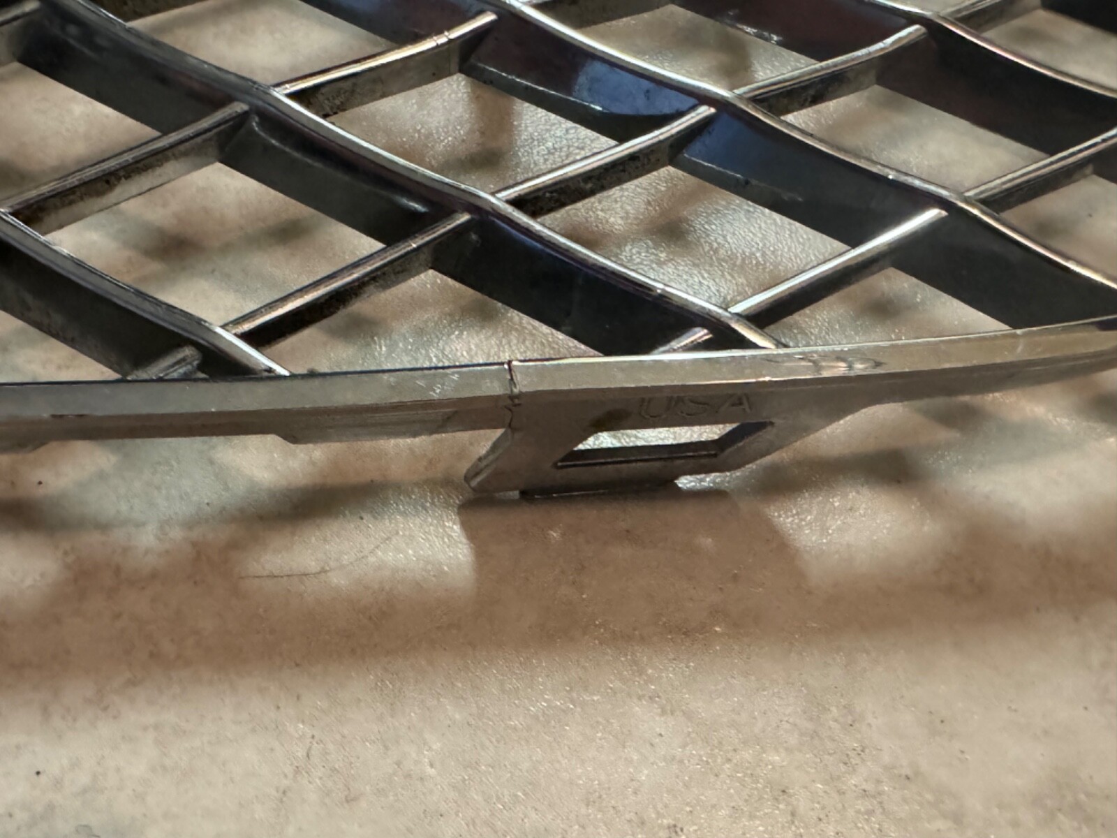 2016-2017 Bentley Continental Gt Gtc front bumper chrome grill 3W3807648