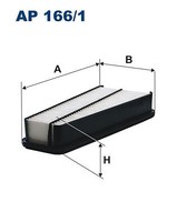 Filtron AP166/1 Luftfilter FüR 4 Runner FJ Cruiser Land Prado Tundra 4.0 5.7