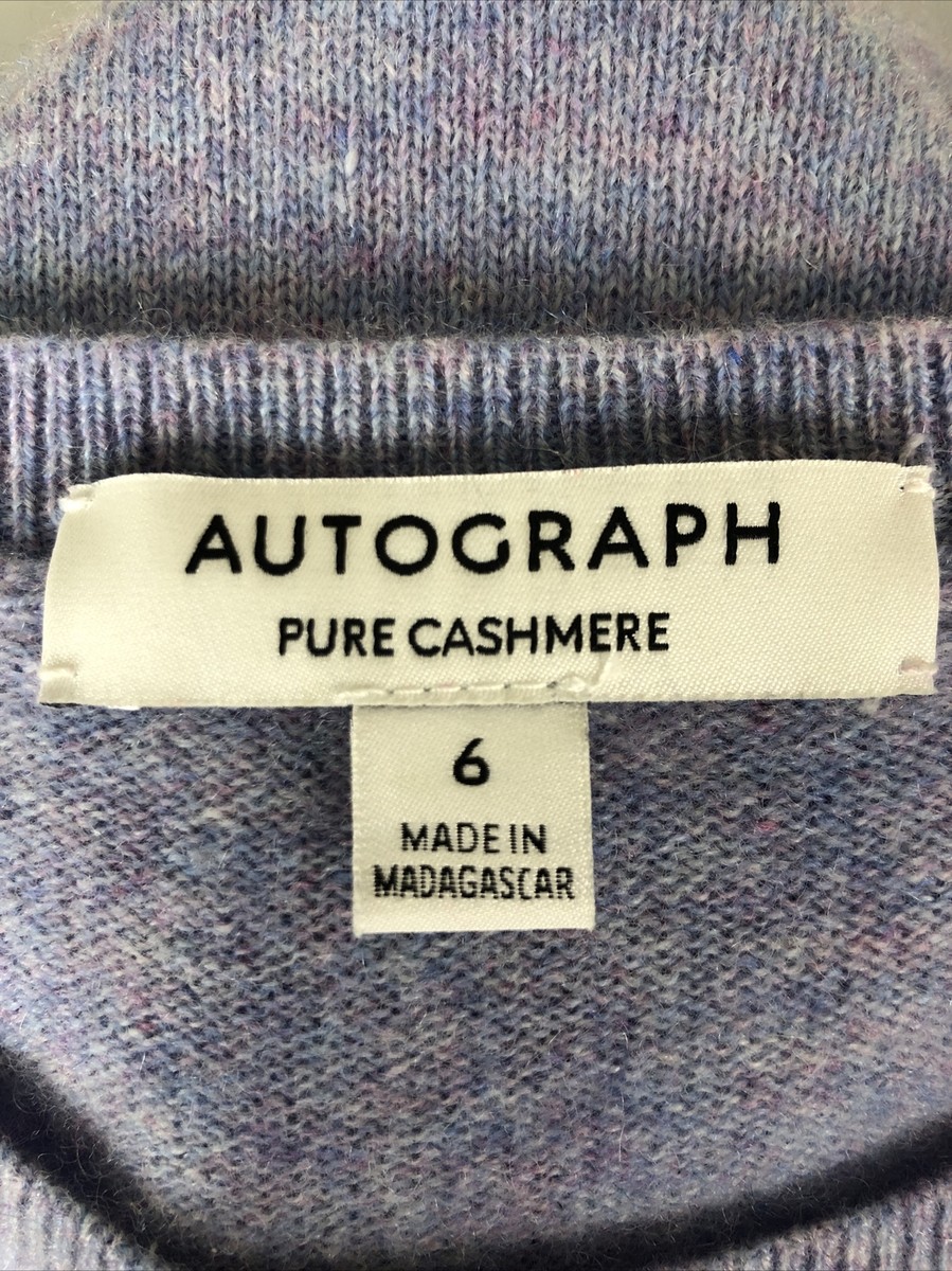 Maglione M&amp;S Autograph Puro Cashmere Testurizzato Con