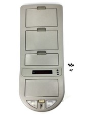 04-12 Nissan Titan Armada QX56 Front Overhead Roof Console Compartment Gray