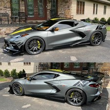 20 21 Alt10 Forged Gloss Gunmetal Wheels For C8 Corvette Z51 Stingray Concave