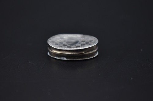 George III Sterling Silver Patch Box Circa 1800 - Picture 5 of 8