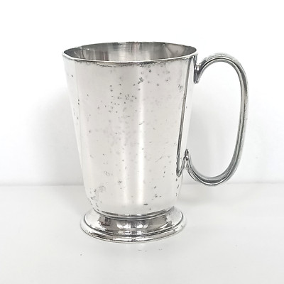 James Dixon & Sons Half 1/2 Pint Tankard Mug Galvanized Made in England