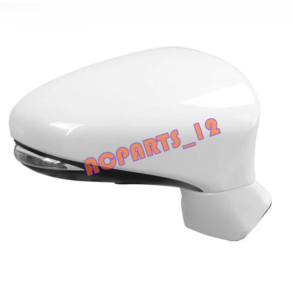 🔥 Conjunto de espejos retrovisores laterales derechos blanco perla (11 pines) para Lexus ES300h 13-18 Foto 3 de 4