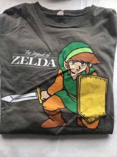 The Legend of Zelda - PixelRetro Video Game T-shirt - Link - Retro Nes