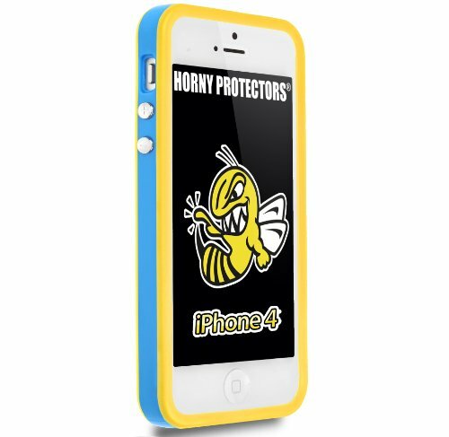 HORNY PROTECTORS Bumper con bottoni in metallo per Apple iPhone 4 (non (I5F)