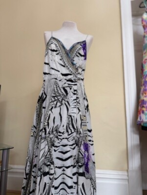 Camilla Wild belle wrap dress bargain not perfect M 10-14 for a punky look £55