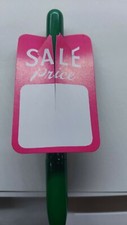 Unstrung Red/White Sale Price Tags 1 3/4 W x 2 3/4 H Inches - Pack of 1000