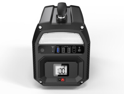 Prime Tech tragbare Powerstation Solargenerator 515Wh 600W für Camping Outdoor