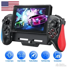 Gamepad Dual Vibration Handheld Controller For Nintendo Switch Joy-Con Game Grip