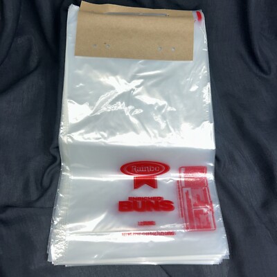 Vintage 1980s Rainbo/Colonial Bread Hotdog Hamburger Bag