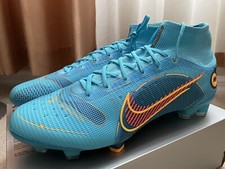 Nike Mercurial Superfly 8 Elite FG Chlorine Blue DJ2839-484 M Size 13 No-Lid