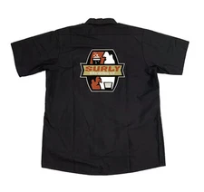 Red Kap Large Surly Brewing Company Minneapolis Minnesota Short Sleeve Gray