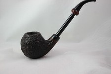 Pfeife, Pipe, Pipa ASCORTI BUSINESS Bent Hand Made Italy, ohne Filter, Neuwertig