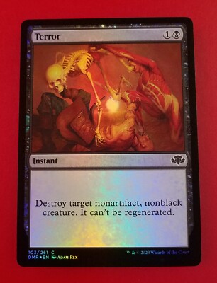 1x Terror | FOIL | Dominaria Remastered | MTG Magic Cards
