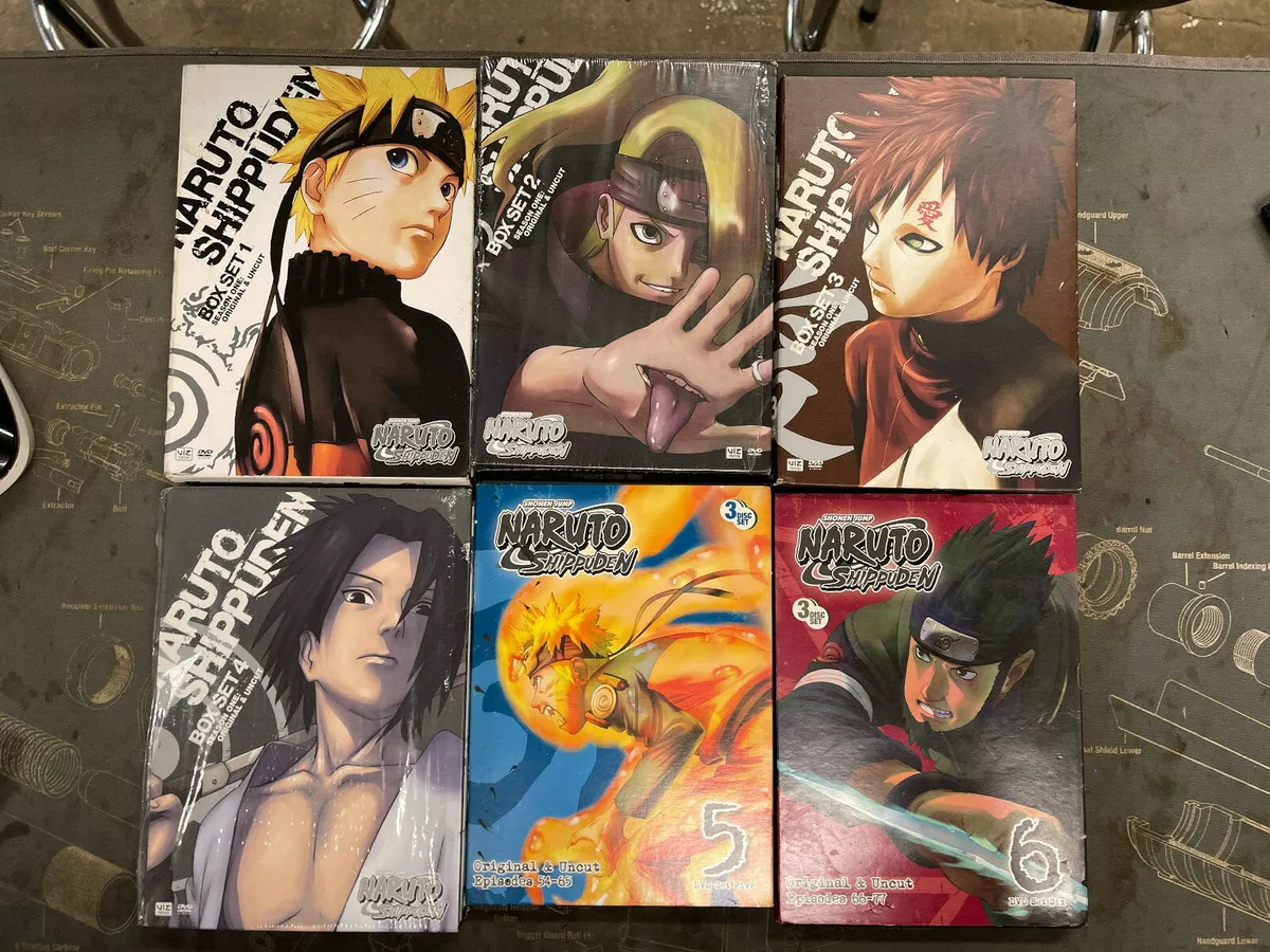 DVD Naruto Shippuden Box 4