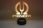 Pioneer Stereo Vintage Logo acrylic only