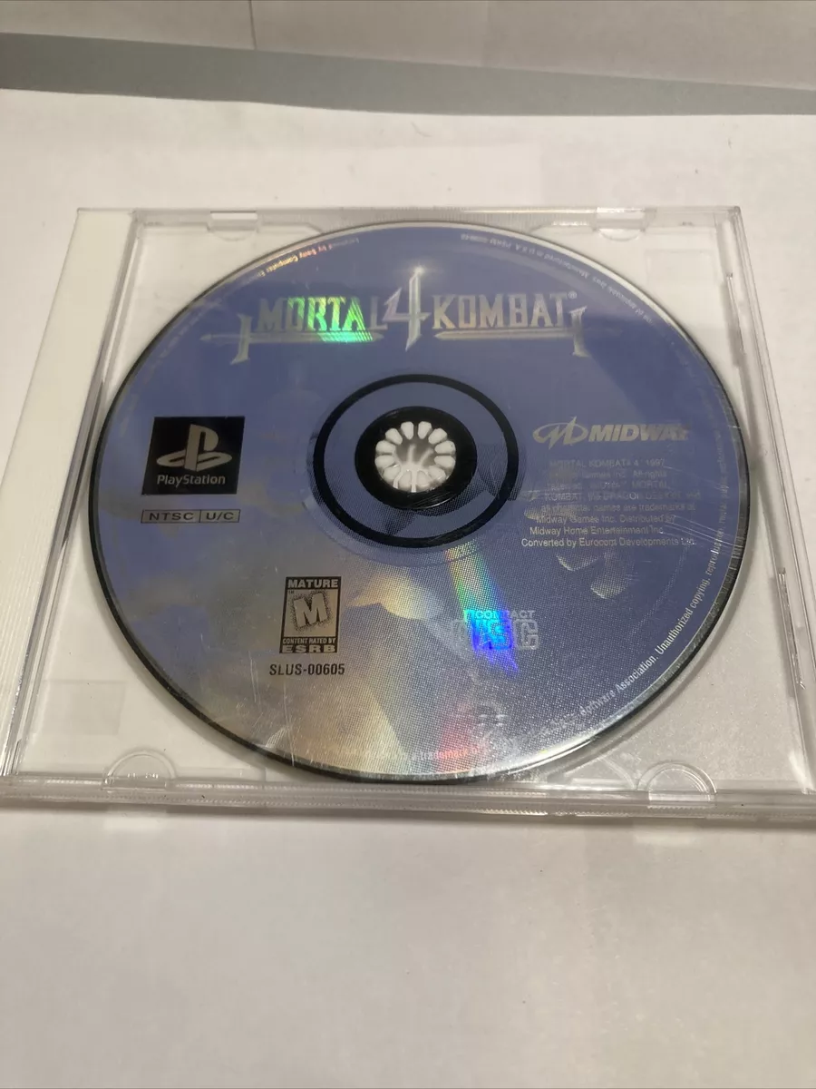 Mortal Kombat 4 - Playstation Ps1 TESTED