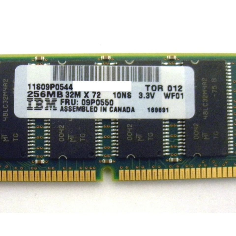 IBM 09P0544 256MB DIMMS 1/2 of 4120 Memory - Image 3 of 3