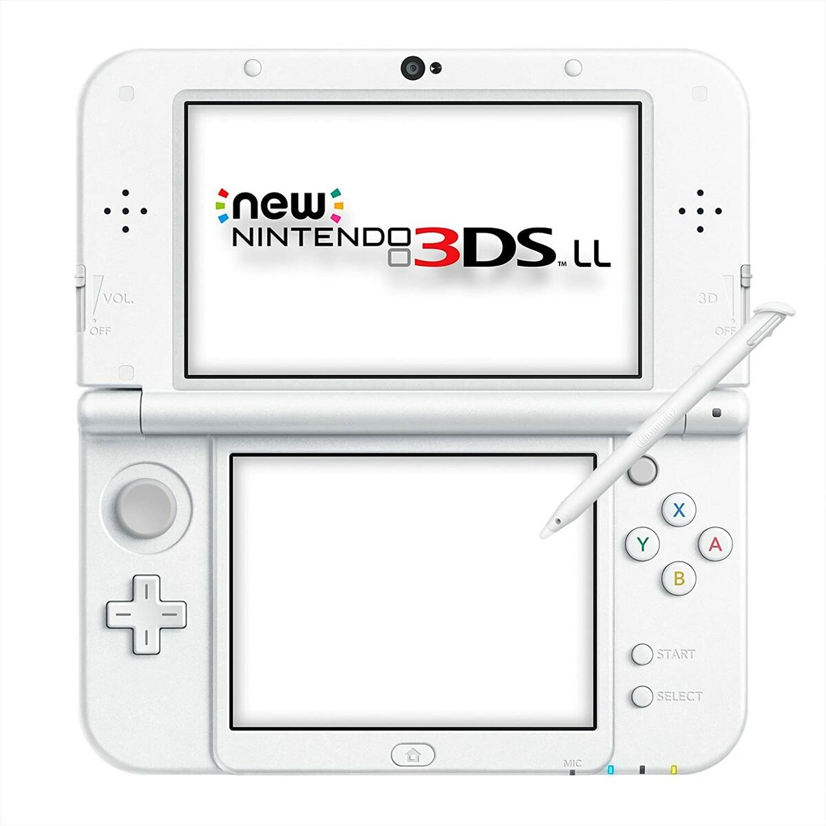 USED Japanese New Nintendo 3DS XL LL PEARL WHITE only console RED-001