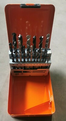 AEG 18-teilig je 6 Holz-/Metall-/Steinbohrer Set