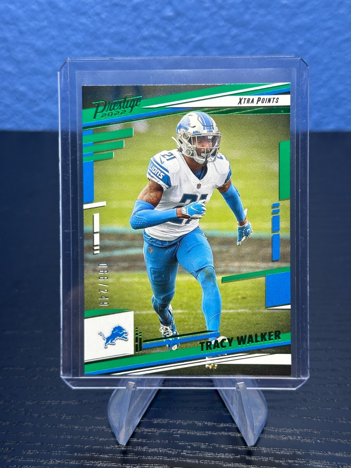 2022 Panini Prestige Xtra Points Tracy Walker Green /249  #102 Rookie RC