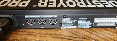 Behringer Feedback Destroyer Pro 24-Bit Dual-Engine Parametric EQ