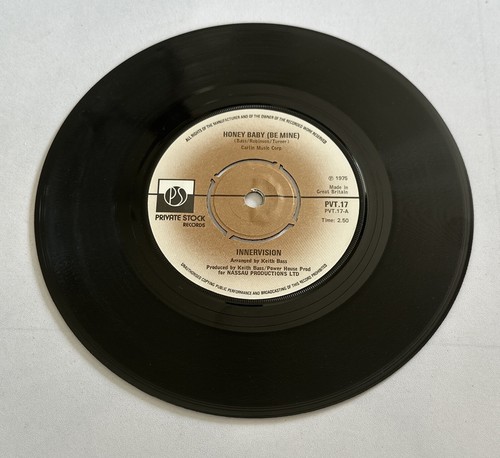 Innervision - Honey Baby Be Mine - '70s Private Stock Funk Soul VG+ Condition - Picture 2 of 6
