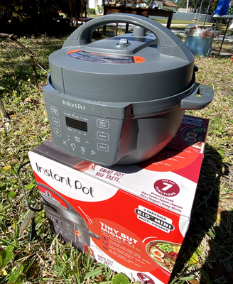 #ad Instant Pot RIO Mini Chef Series 4QT Multi Pressure Cooker Black Open Box $55.00