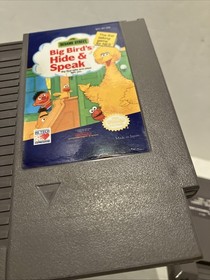 Sesame Street NES Bundle Lot: 123 and Big Bird Hide & Speak Nintendo