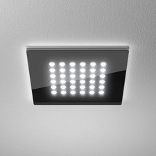 LTS Domino Downlight Einbauleuchte LED Panel schwarz Acryl Versorgungseinheit