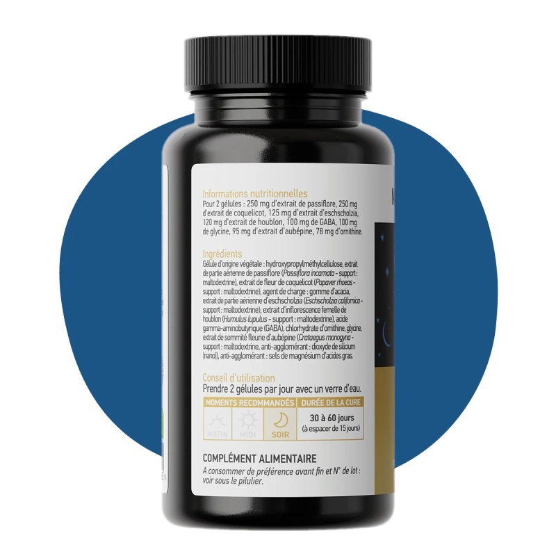 Complexe Sommeil 60 gélules pour votre routine bien-être du soir - 2