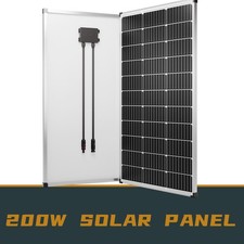 200W 12V Solar Panel Module PV Power for Battery Charging Boat, Caravan, RV