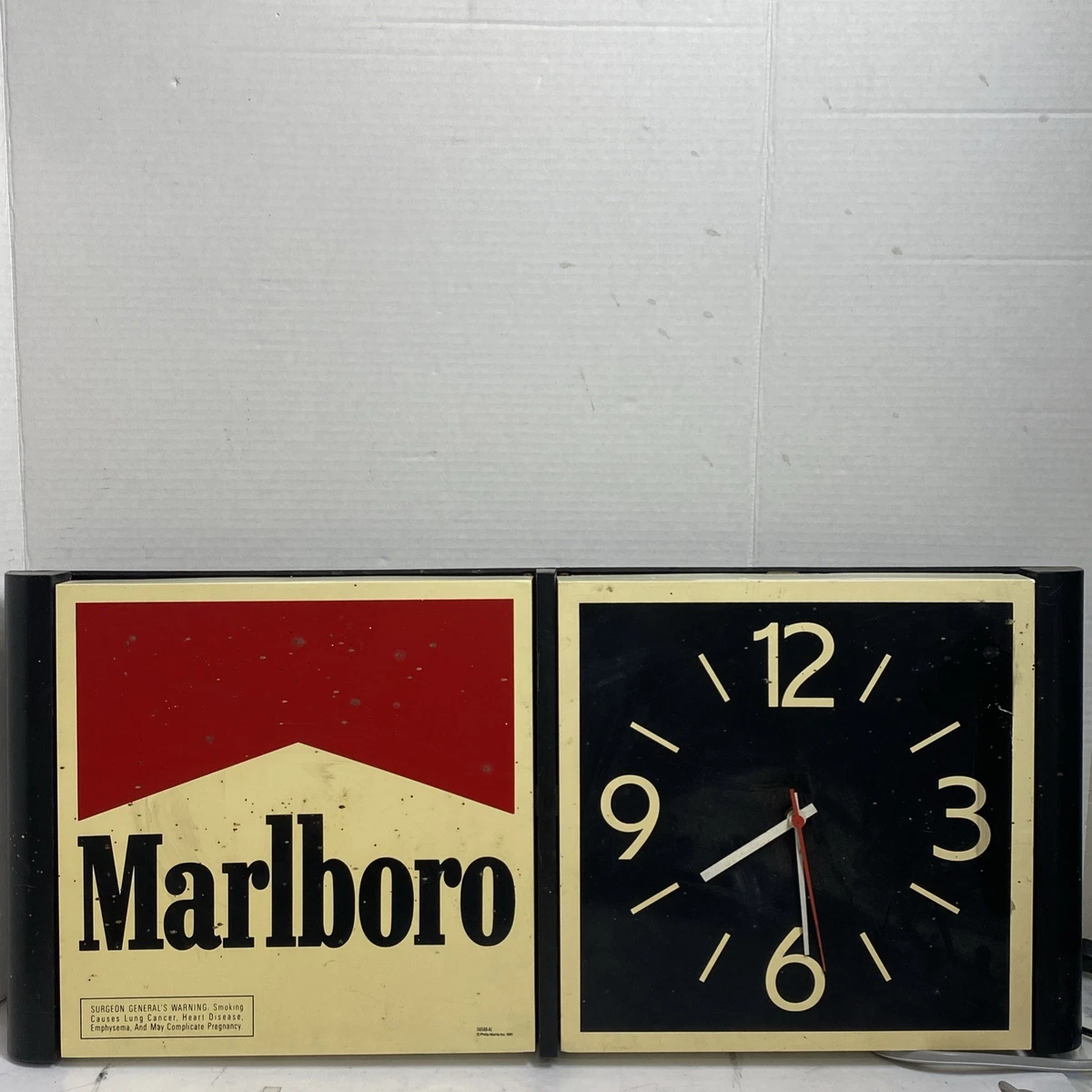 marlboro clock products for sale | eBay