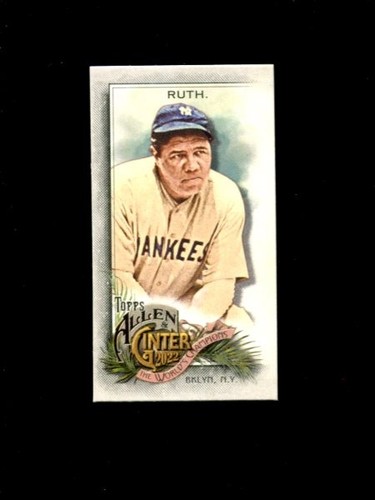 Babe Ruth [Mini A & G Back] #42 card