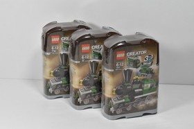 LEGO CREATOR 3 in 1: Mini Trains (4837) - Set of 3 - PREMIUM RESTORED 100%