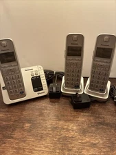 Genuine Panasonic (KX-TGE260) Cordless Phone W Bluetooth Answering System TESTED