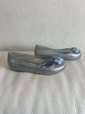 Mini Melissa Cinderella Flats For Girls Size 13
