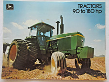 VINTAGE 1980 JOHN DEERE TRACTOR 90-180 HP BROCHURE 4040 4240 4440 4640 4840 SGB