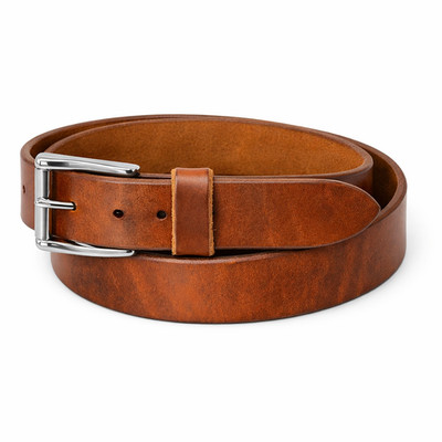 Men s Full Grain Harness Leather Belt   13 14 oz Heavy Duty Work Belt USA Made