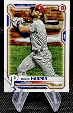 2021 Bowman Bryce Harper #90 Philadelphia Phillies
