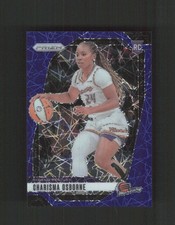 2024 Panini Prizm WNBA #65 Charisma Osborne Blue Velocity Prizms