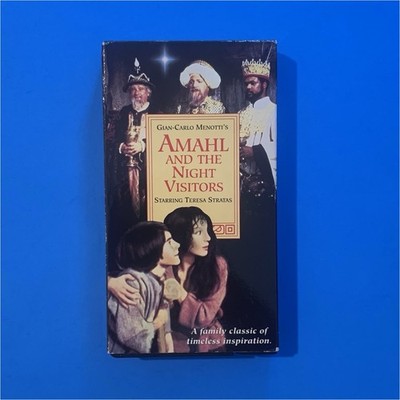 Worldvision Amahl and the Night Visitors VHS Opera Teresa Stratas Arvin Brown